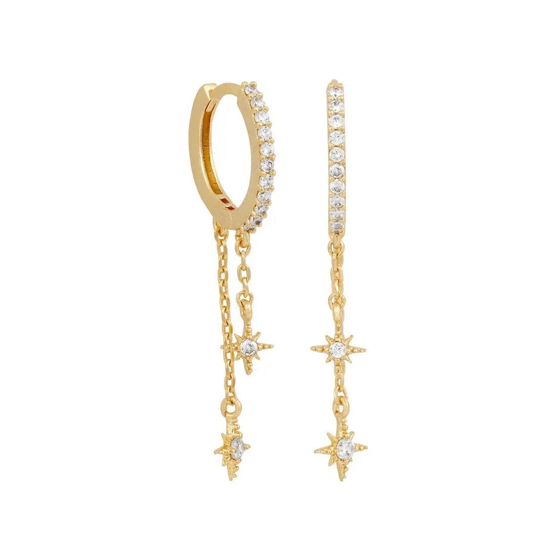 Starry Night Earrings Set no