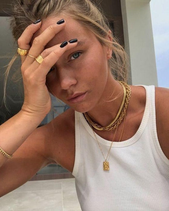 Wide Snake Chain (Gold & Silver)