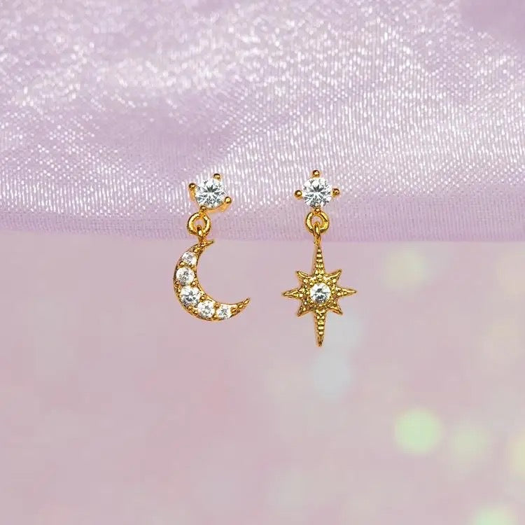 Starry Night Earrings Set no
