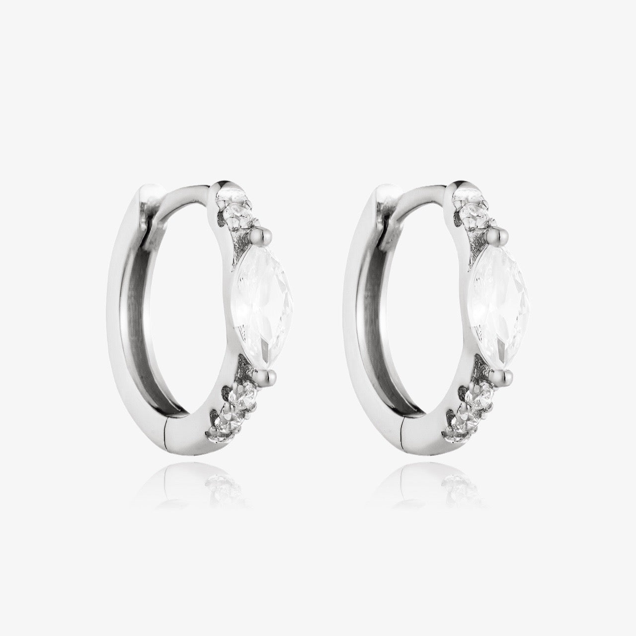Diamond Cuff Ohrring-Set