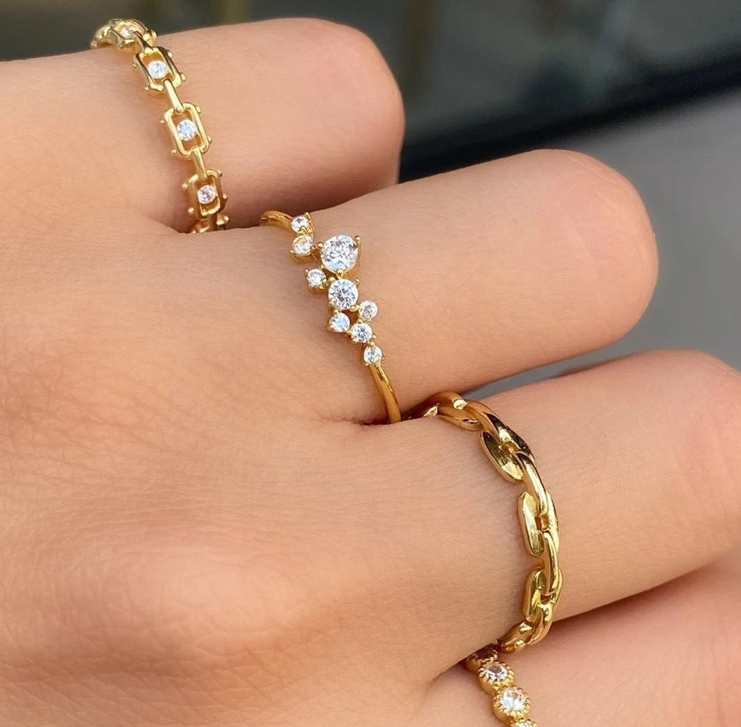Bague poussière d'étoile
