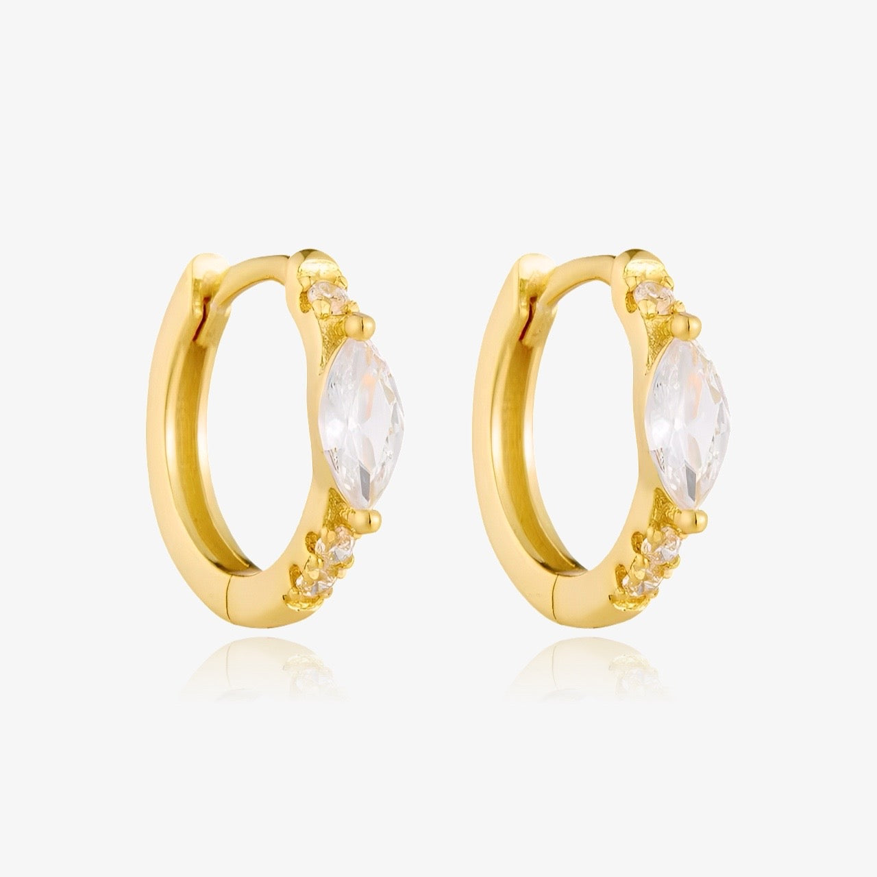 Diamond Cuff Ohrring-Set