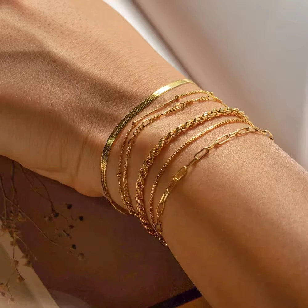 Base Chain Bracelet / Anklet