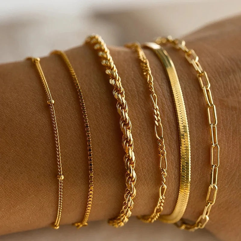 Base Chain Bracelet / Anklet