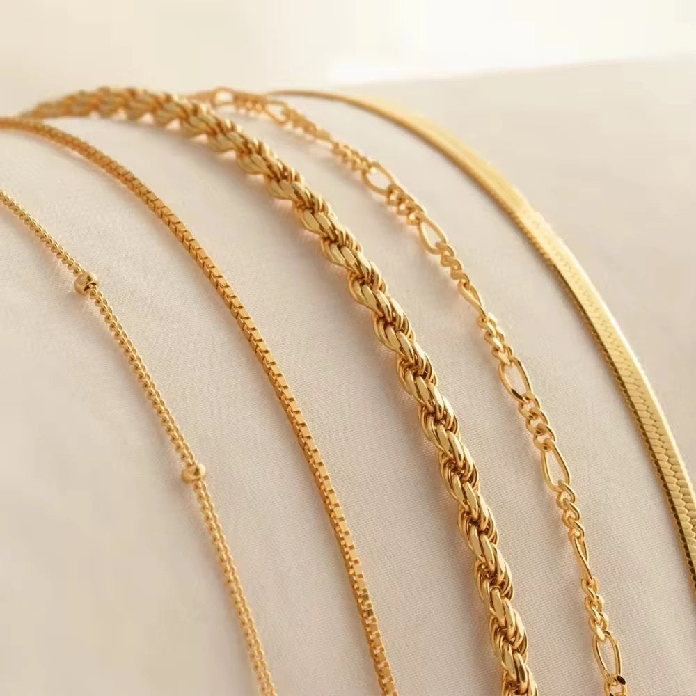 Base Chain Bracelet / Anklet