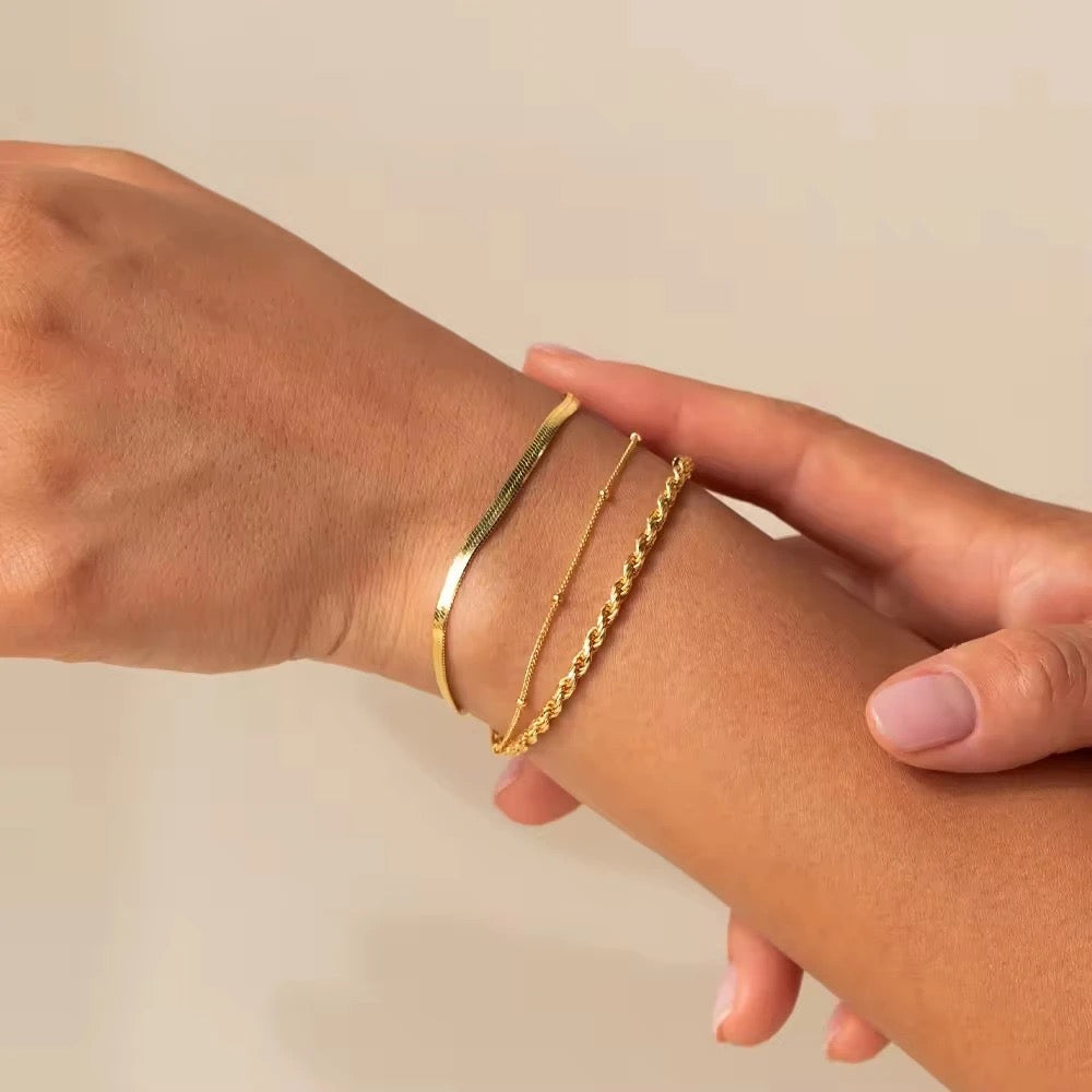 Base Chain Bracelet / Anklet
