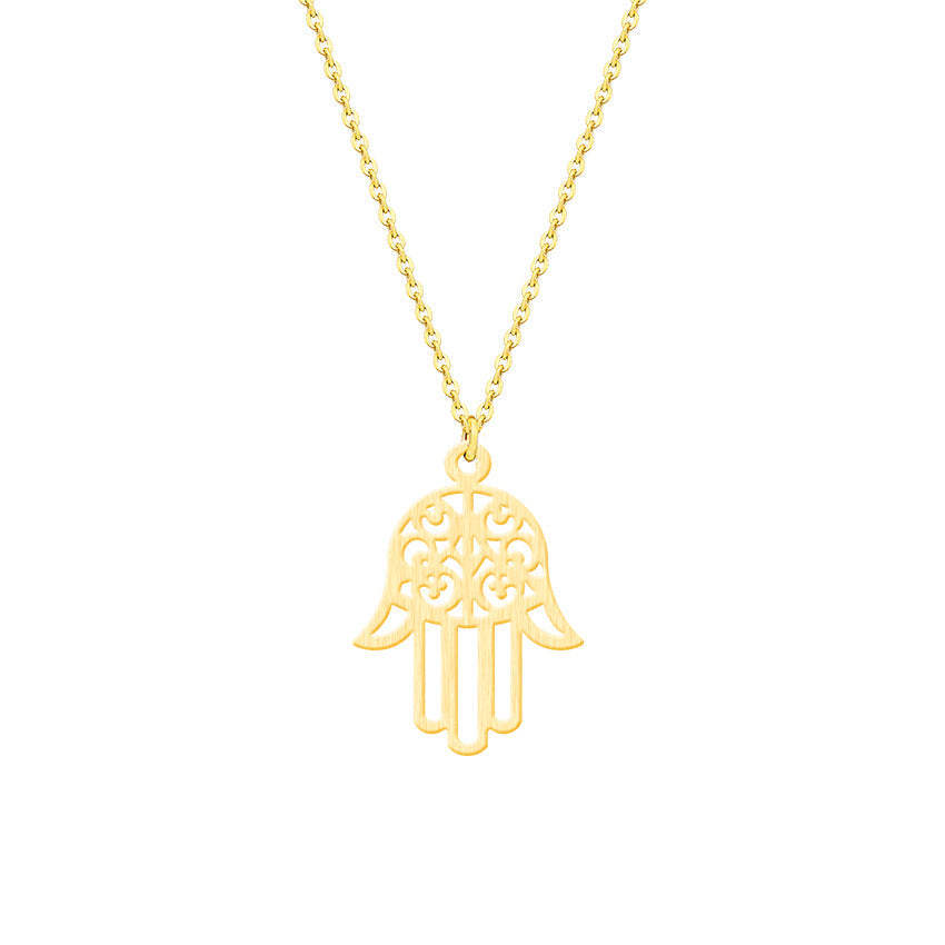 Hamsa-Hand-Halskette