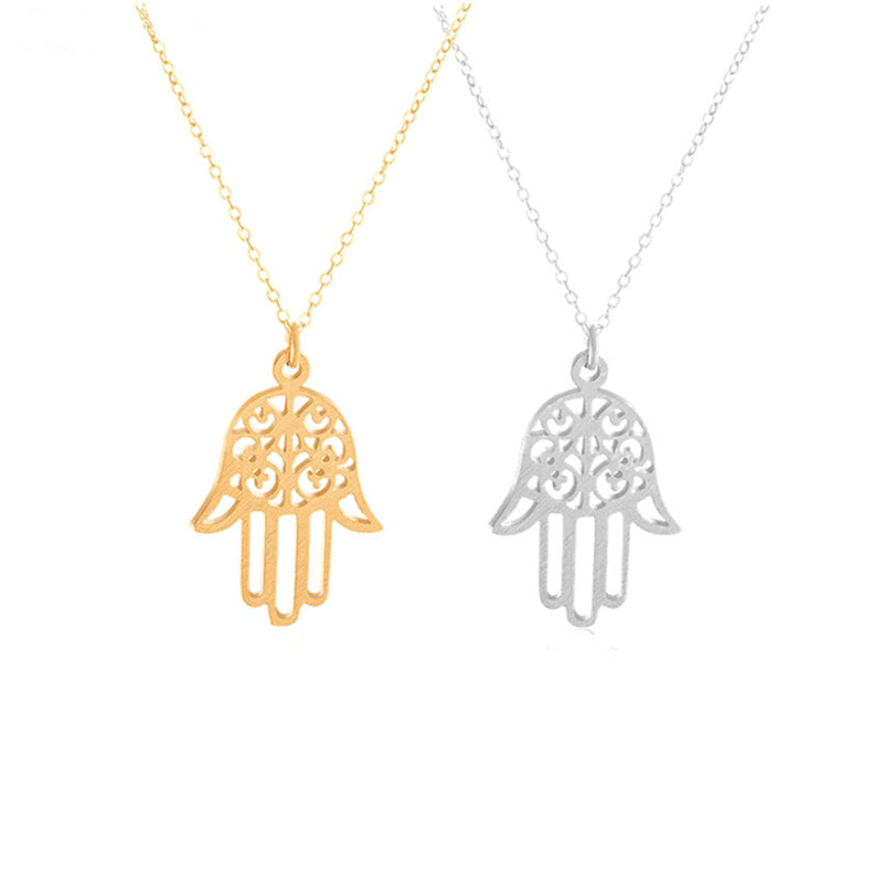 Hamsa-Hand-Halskette