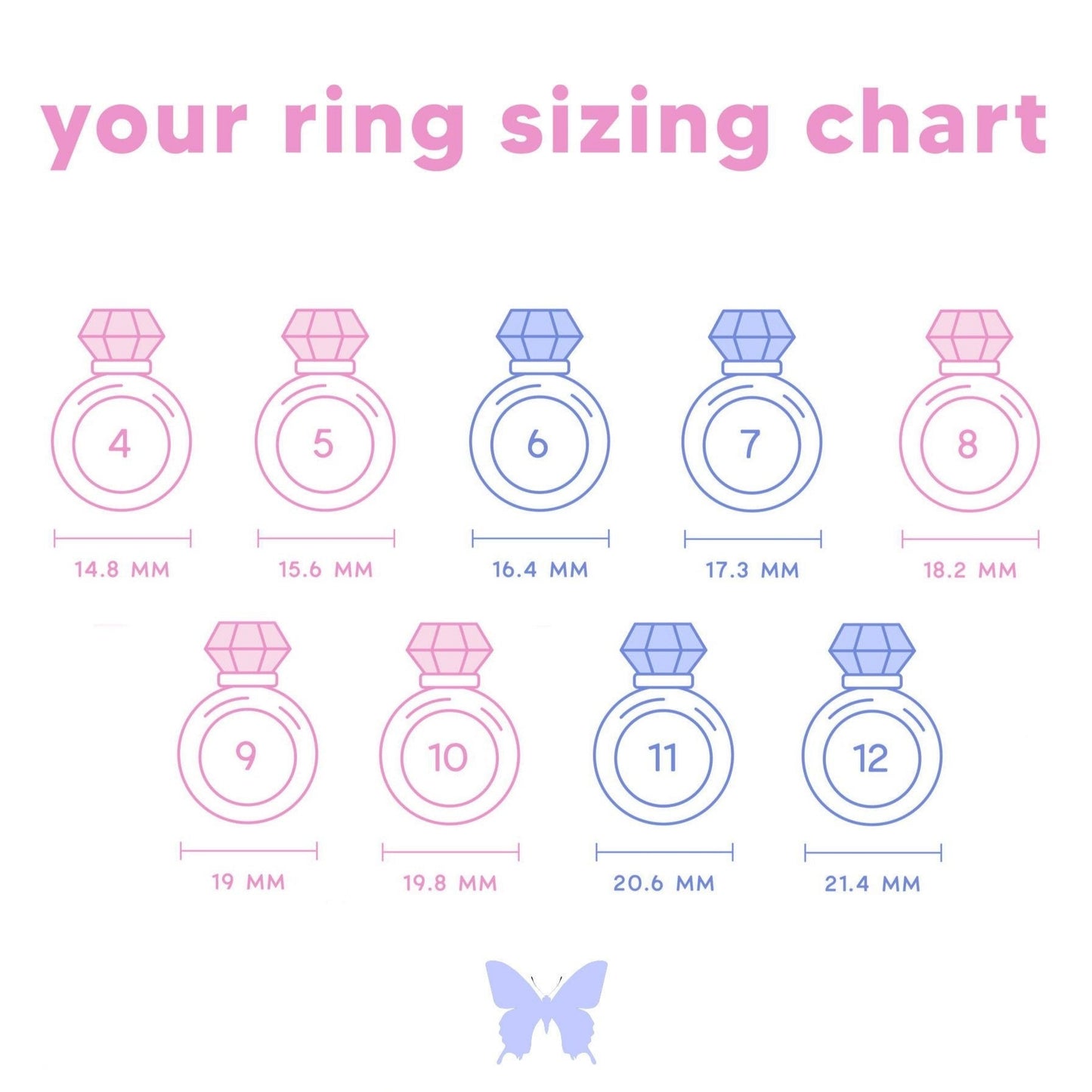 CONNECTION Double Crystal Ring