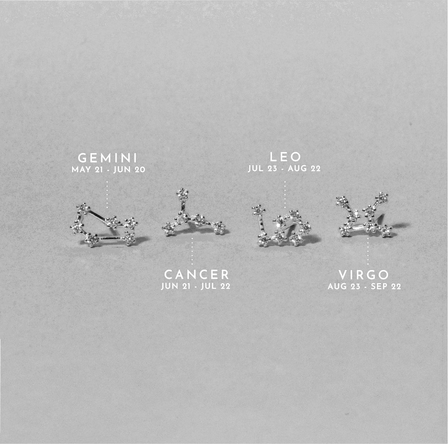 Constellation Zodiac Earrings