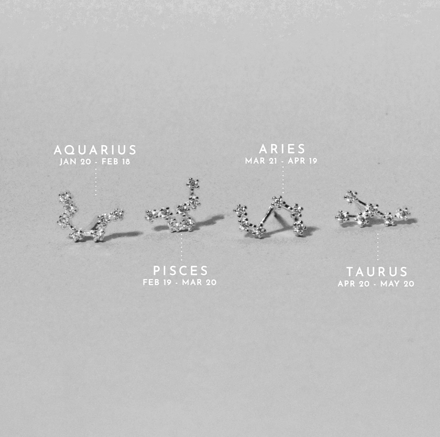 Constellation Zodiac Earrings