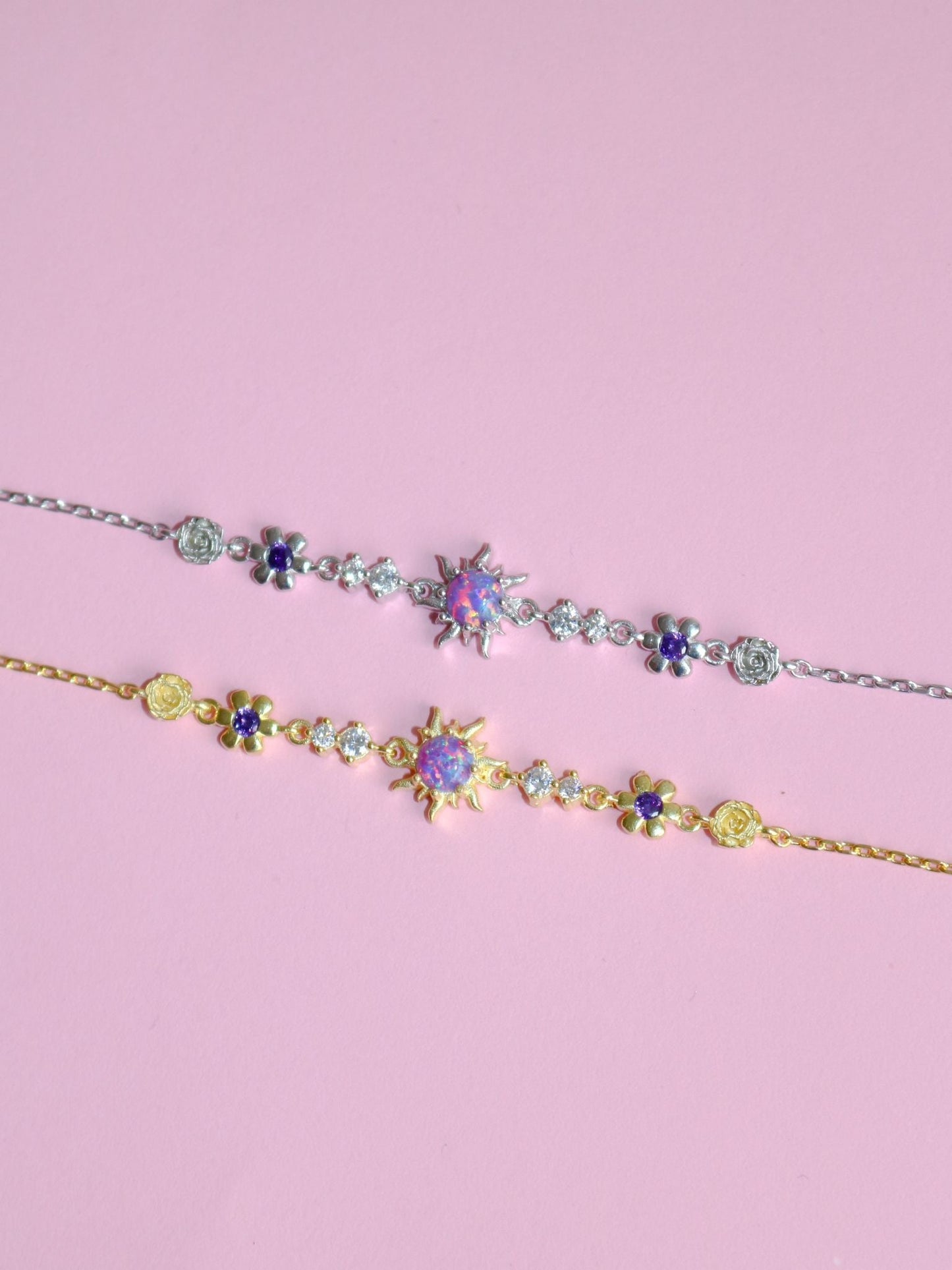 Rapunzel Sonnenblumen-Opal Armband