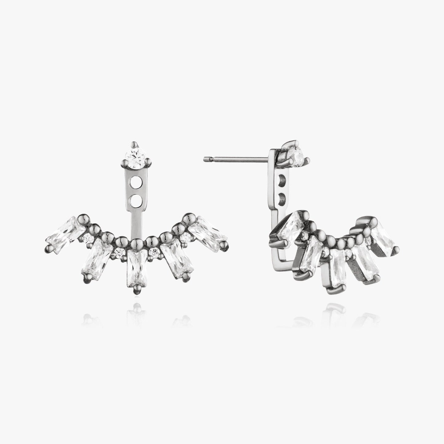 Celebration earrings displayed in elegant gift box