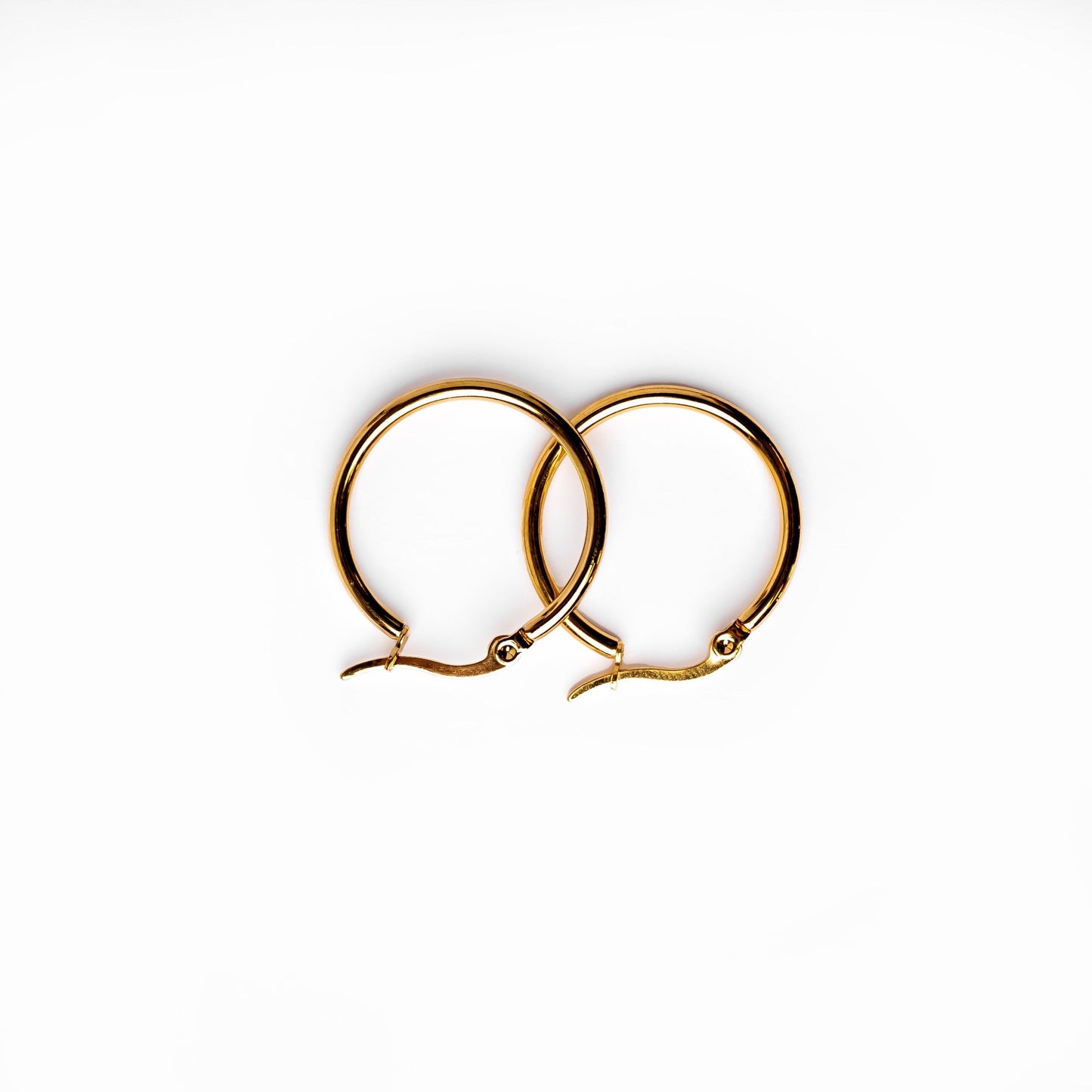 Creolen Gold 60 mm – Vorderansicht