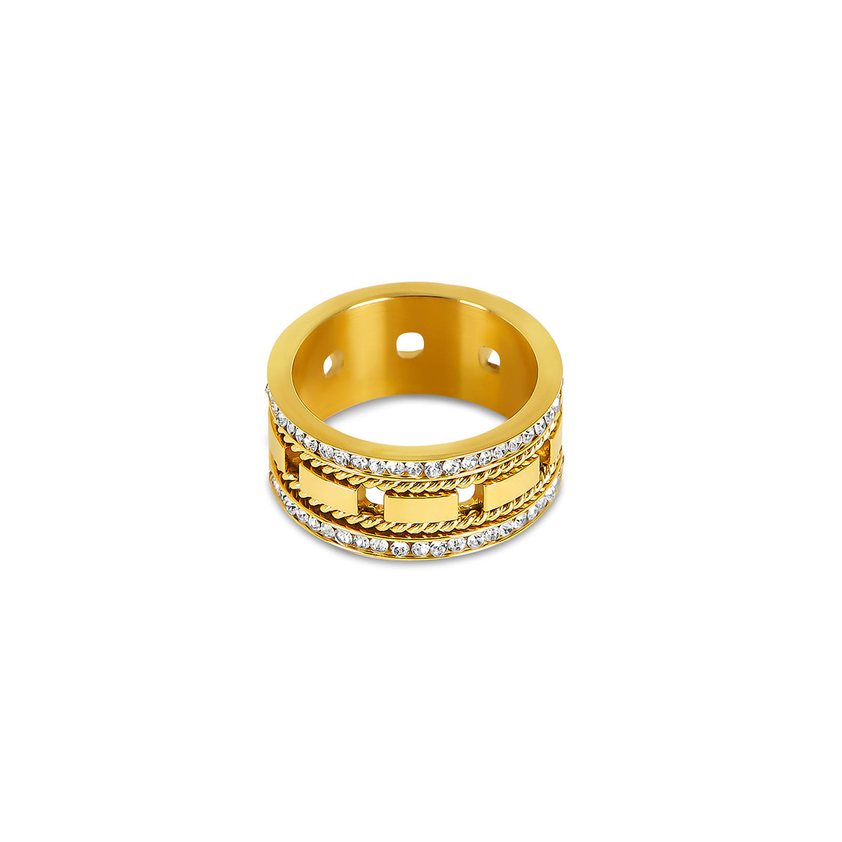 Grandeur Ring Gold – Vorderansicht