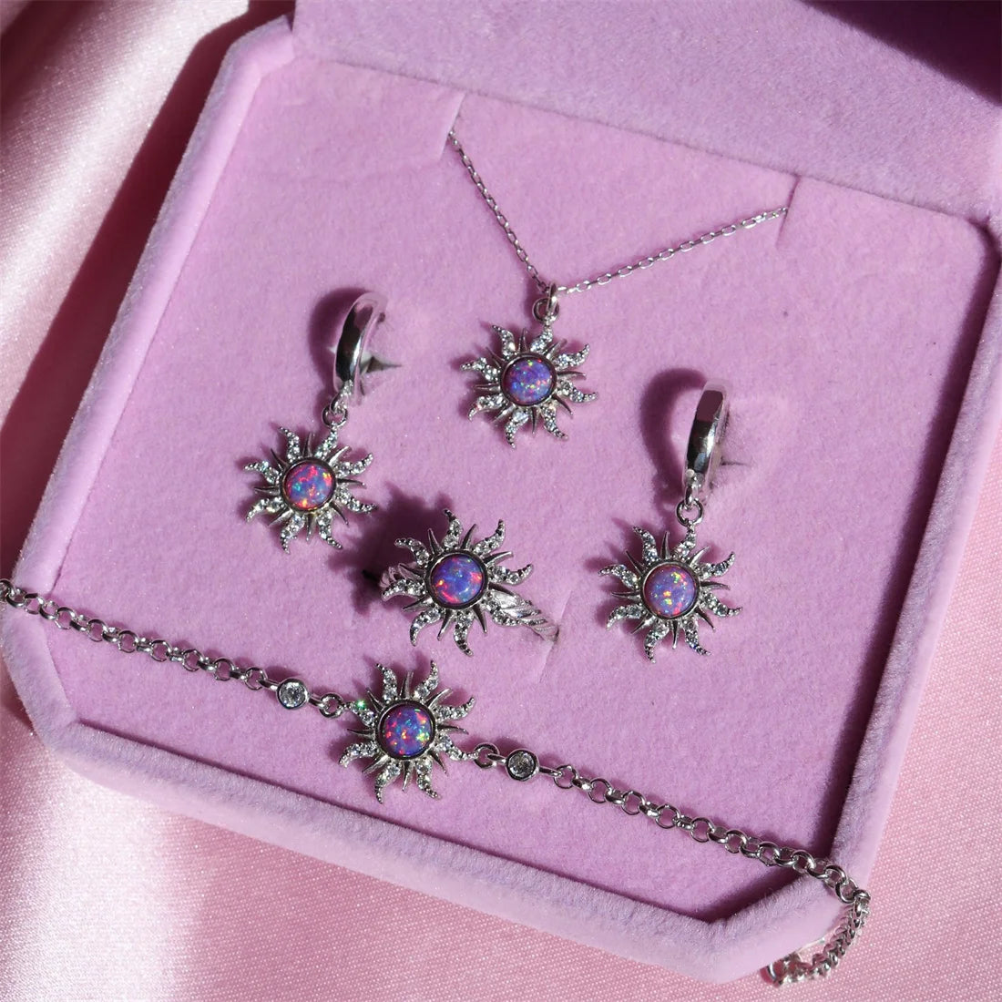 Handcrafted Enchanted Jewelry Set Inspired by Rapunzel