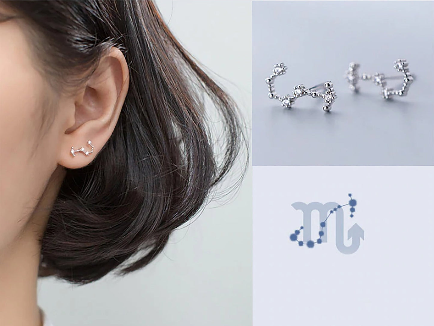 Constellation Zodiac Earrings