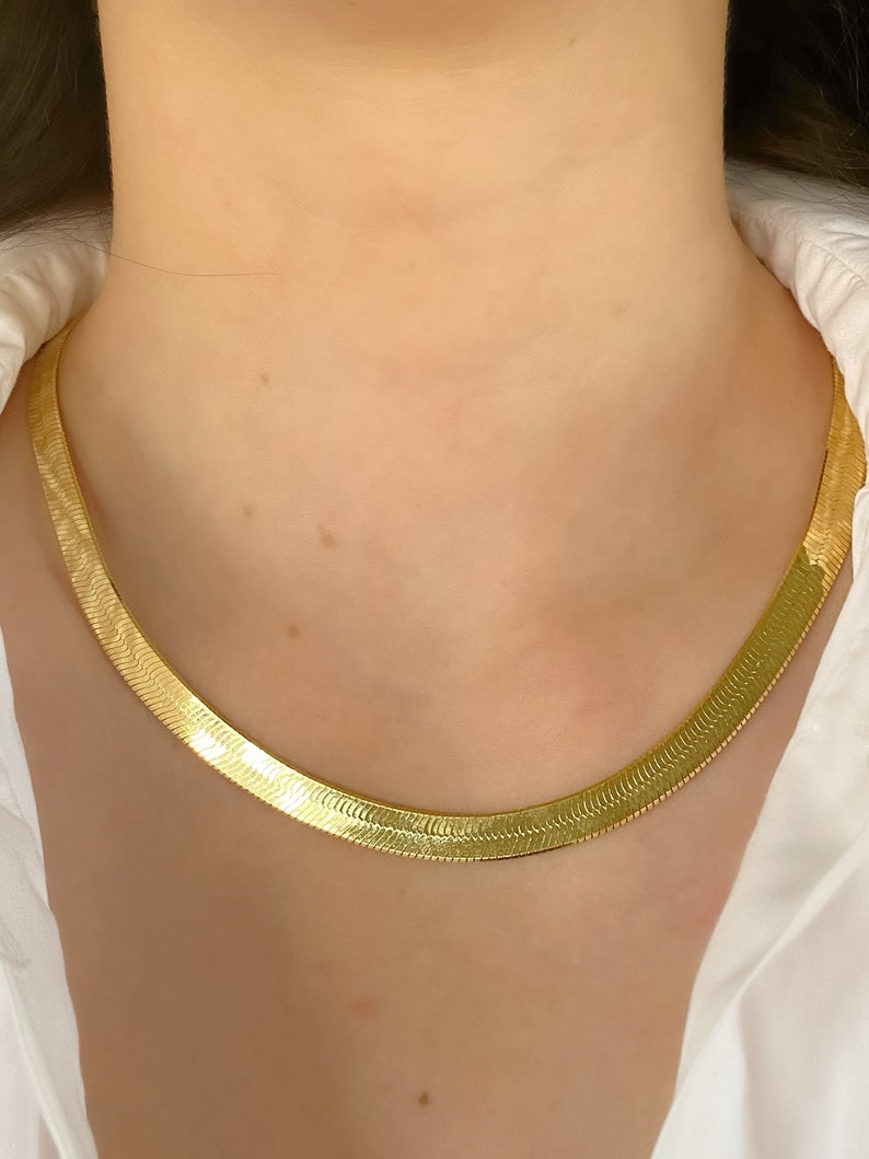 Wide Snake Chain (Gold & Silver)
