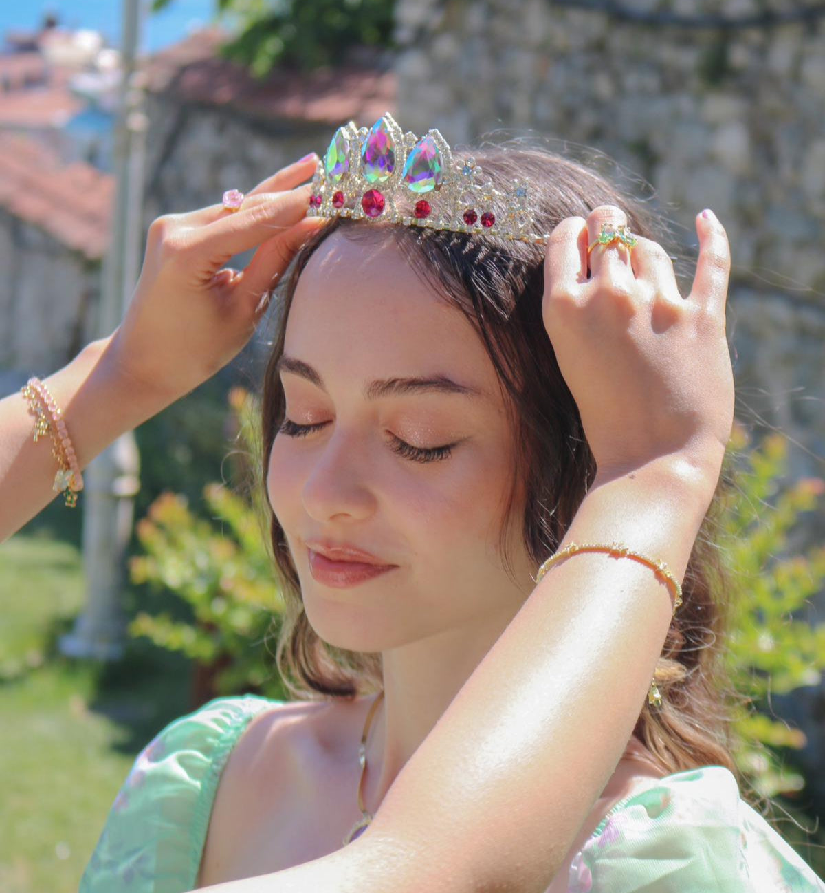 Handmade Lost Princess Tiara with Elegant Finish