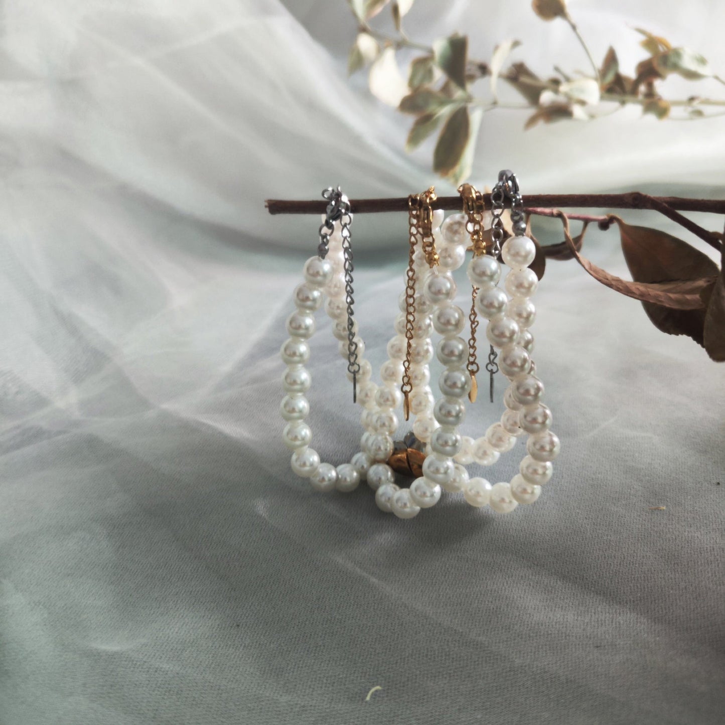 Ensemble de bracelets magnétiques pour couples