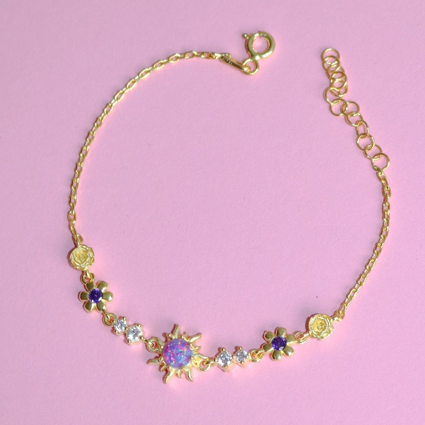Rapunzel opal bracelet – elegant handmade gift for women