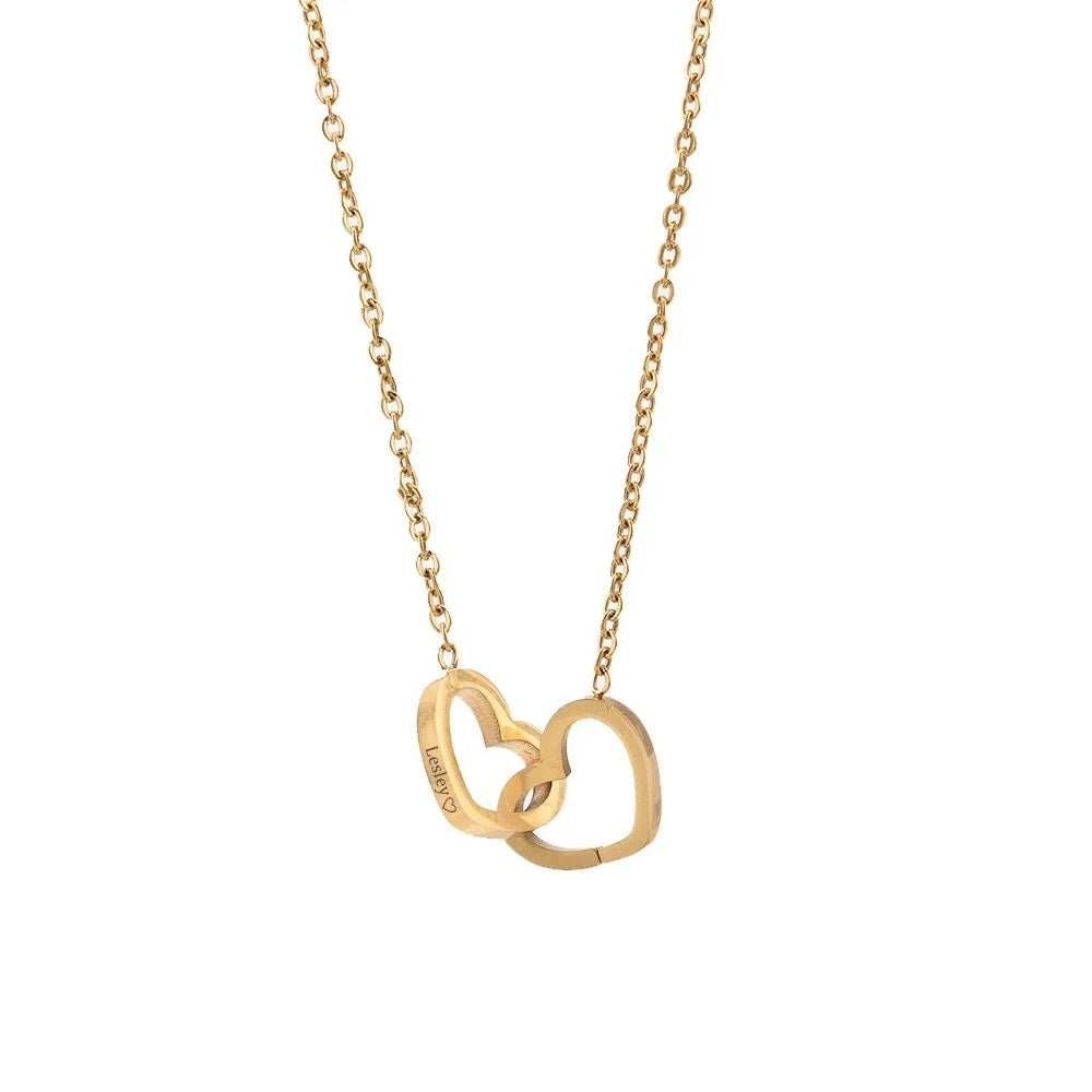 Romantic rose bear and necklace gift set