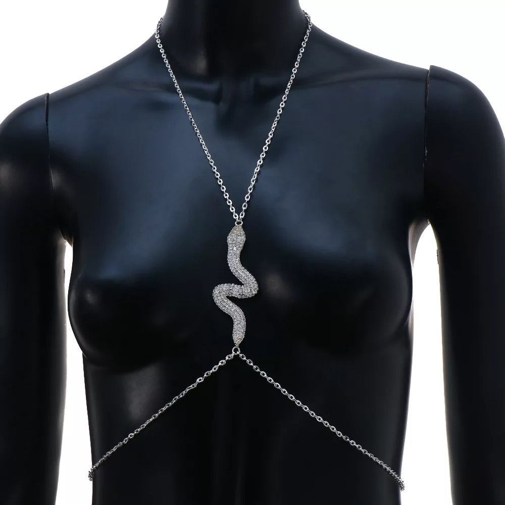 Snake body chain displayed as gift idea