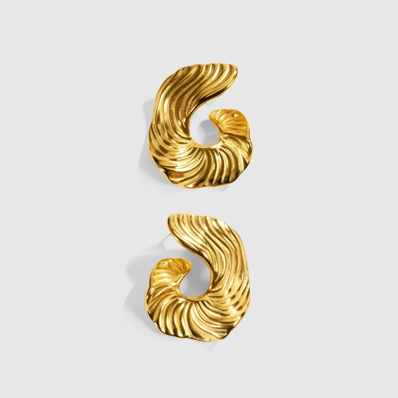 Elegant gift packaging for Swirl Wave Earrings