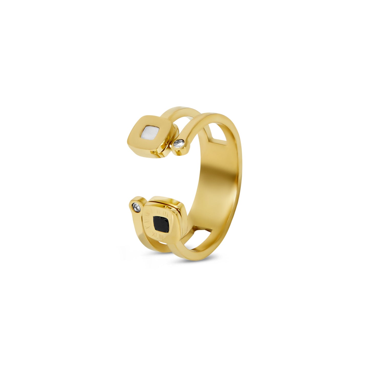 Venice Ring Gold – Vorderansicht