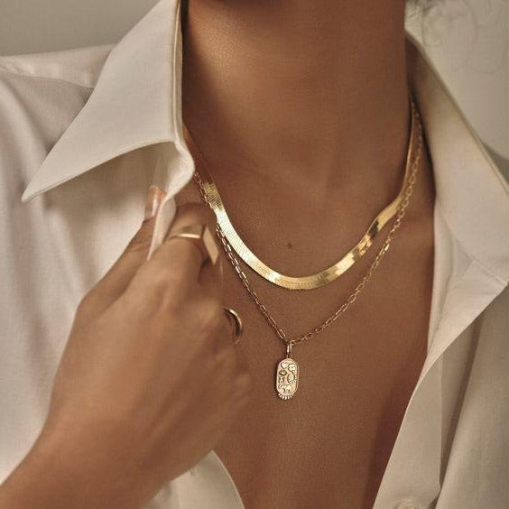 Wide Snake Chain (Gold & Silver)