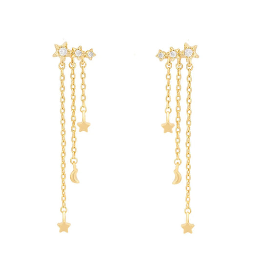 3 Chains Earrings
