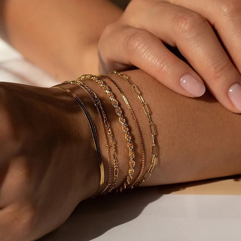 Base Chain Bracelet / Anklet