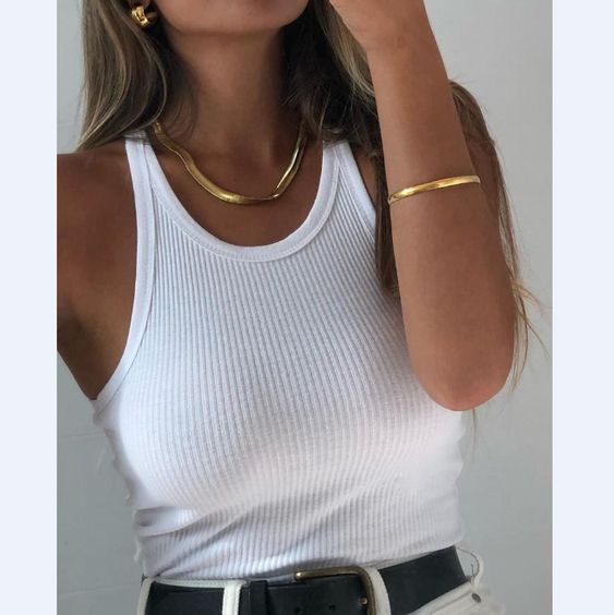 Wide Snake Chain (Gold & Silver)