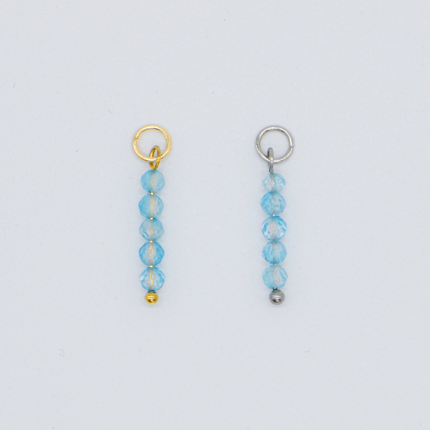 Aquamarine Bead Charm