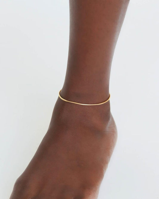 Water Resistant Cord Chain Anklet