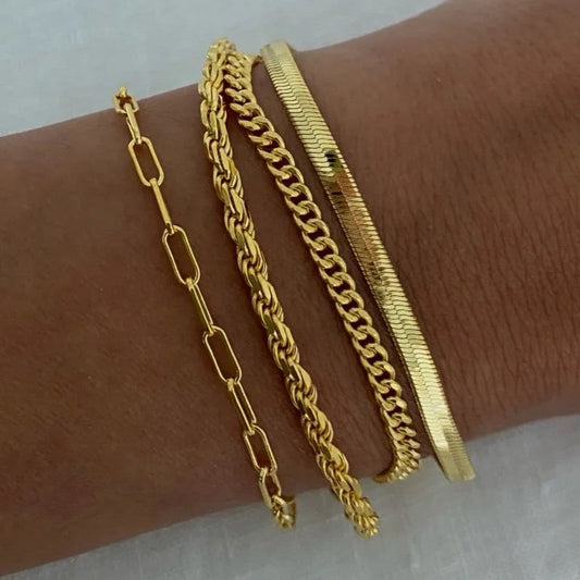 Base Chain Bracelet / Anklet