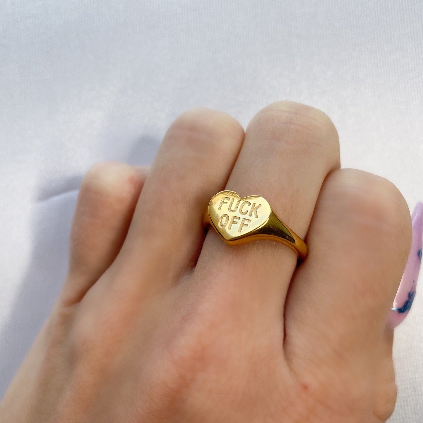 Bague F*ck Off