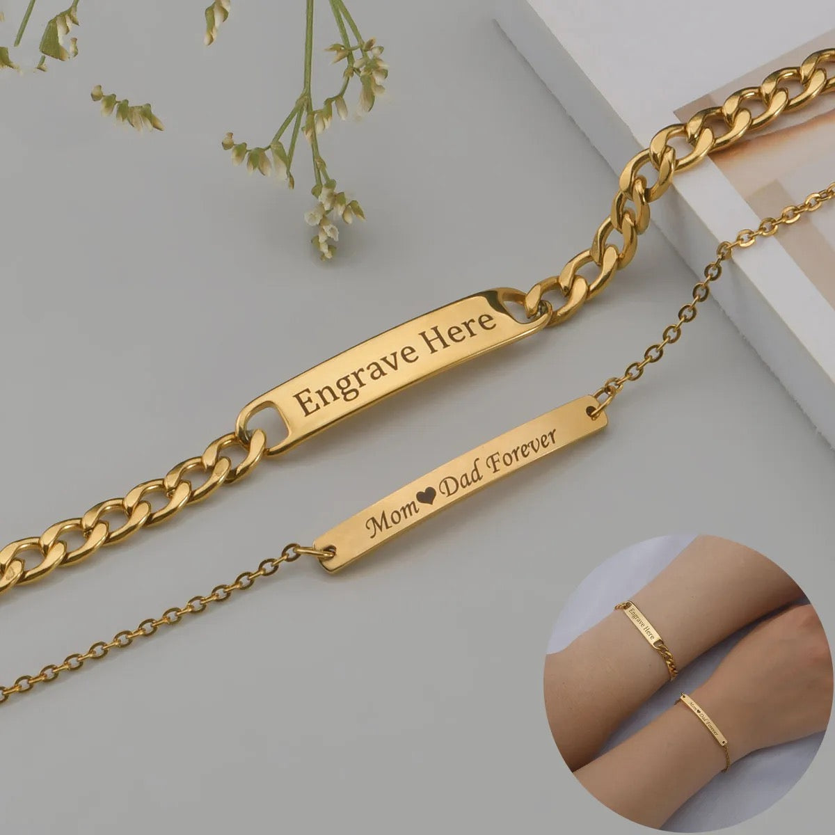 MEMORY - Custom Cuban Bracelet