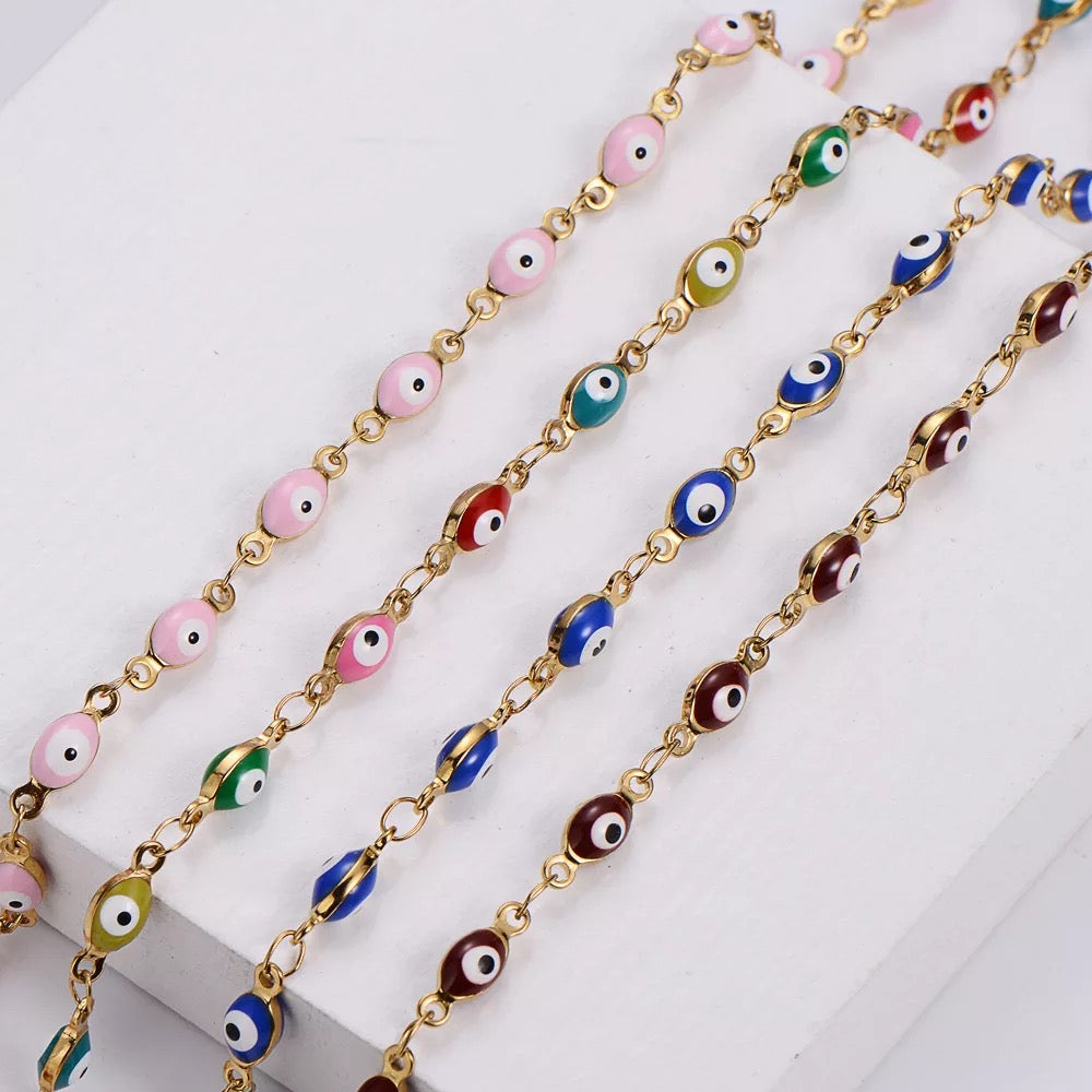 Evil Eye Bracelet / Anklet