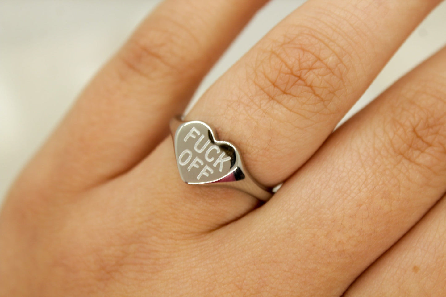 Bague F*ck Off