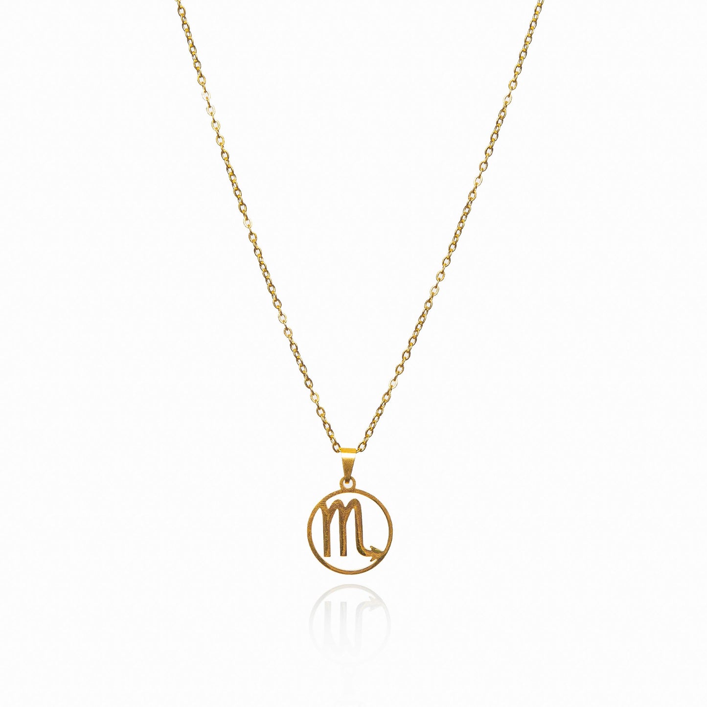 Star Sign Pendant Halskette – Gold