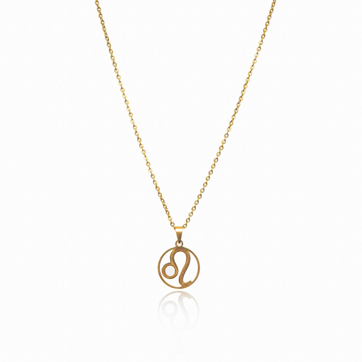 Star Sign Pendant Halskette – Gold
