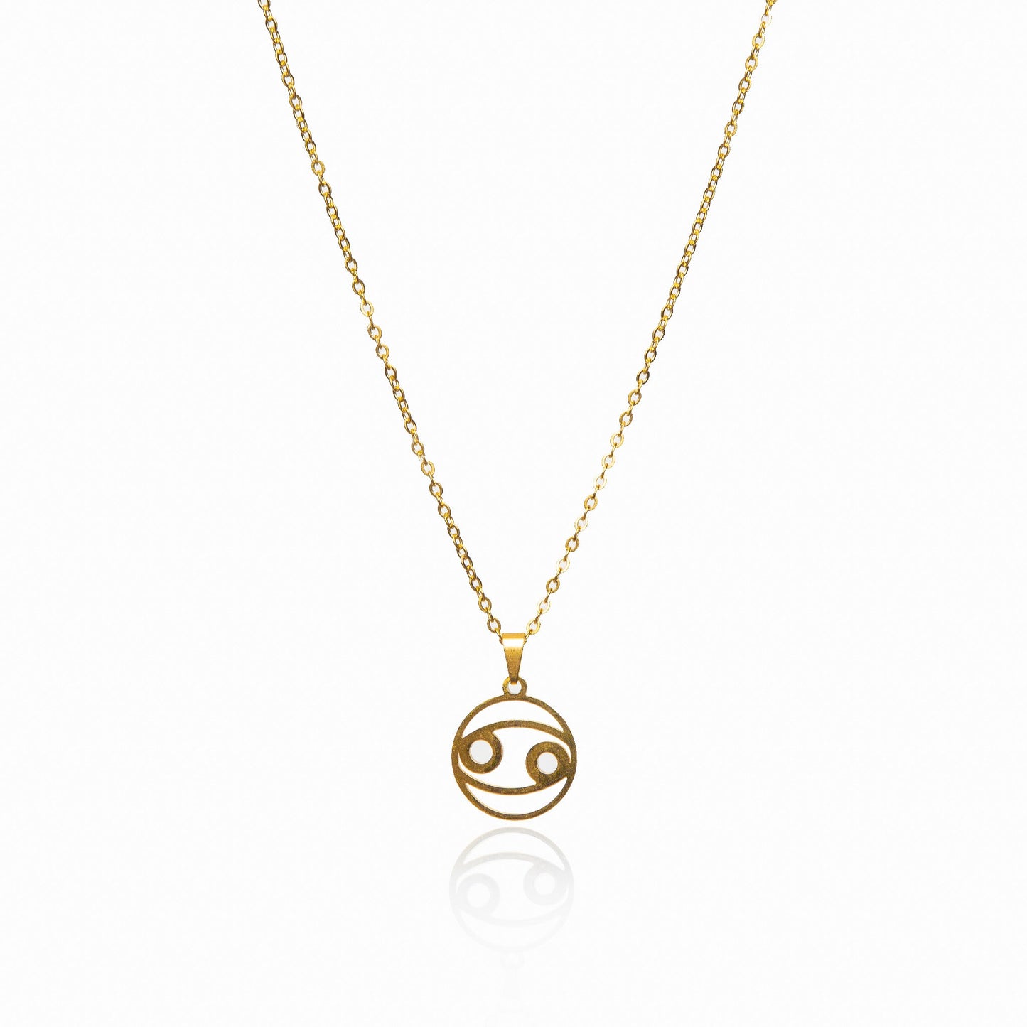 Star Sign Pendant Halskette – Gold