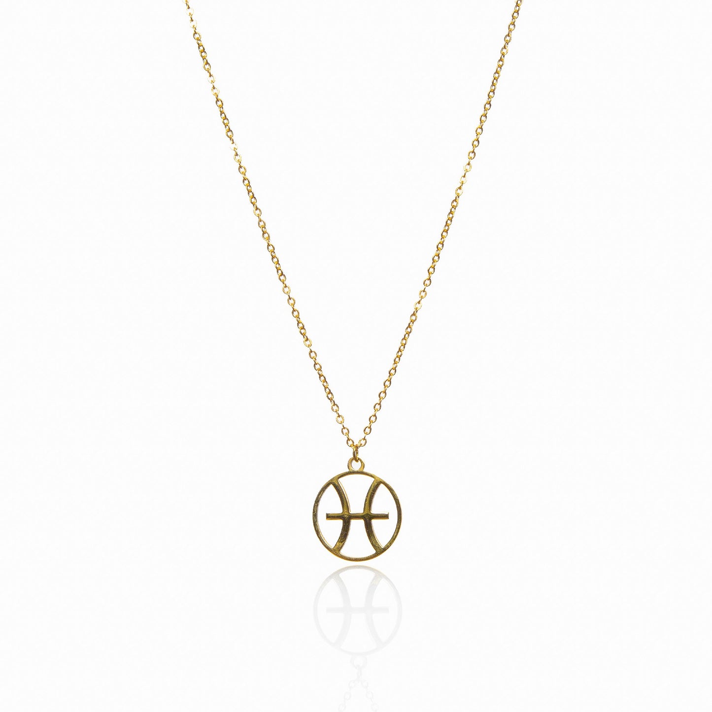 Star Sign Pendant Halskette – Gold