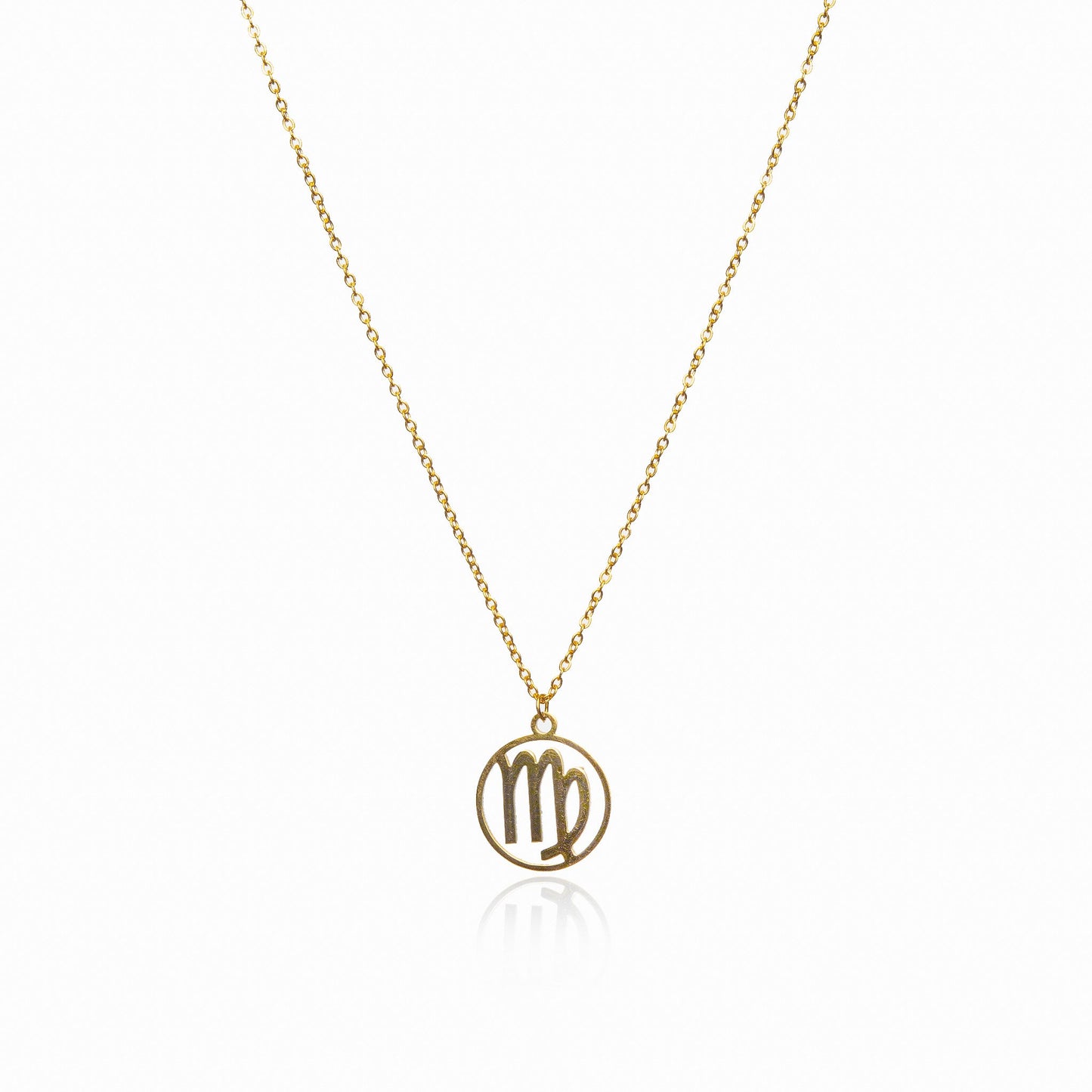 Star Sign Pendant Halskette – Gold