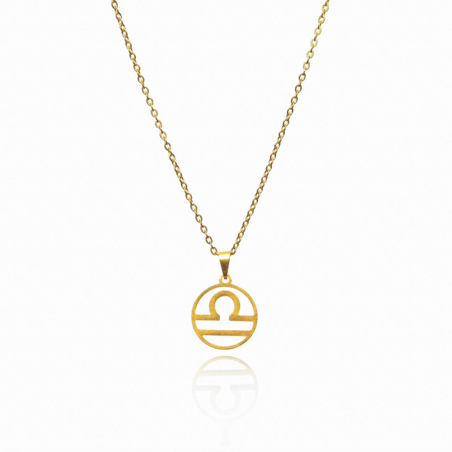Star Sign Pendant Halskette – Gold