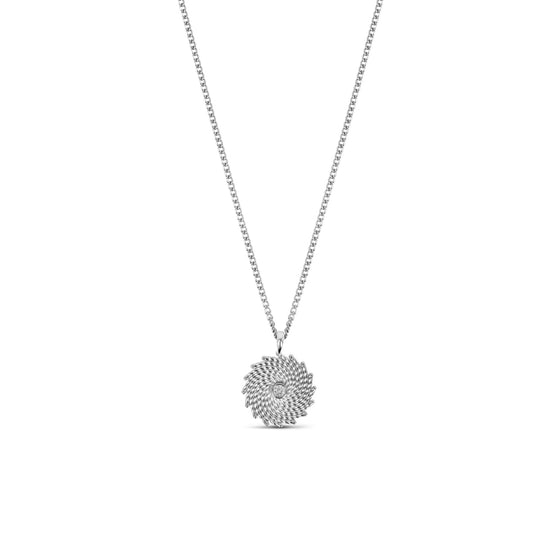 Albany Pendant Halskette Silber – Vorderansicht