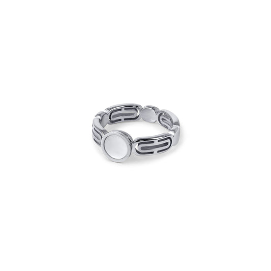 Anthea Ring Silber – Vorderansicht