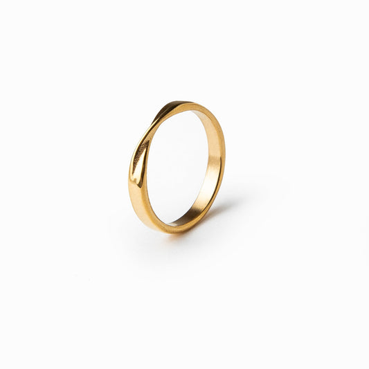Bruges Ring Gold Seitenansicht