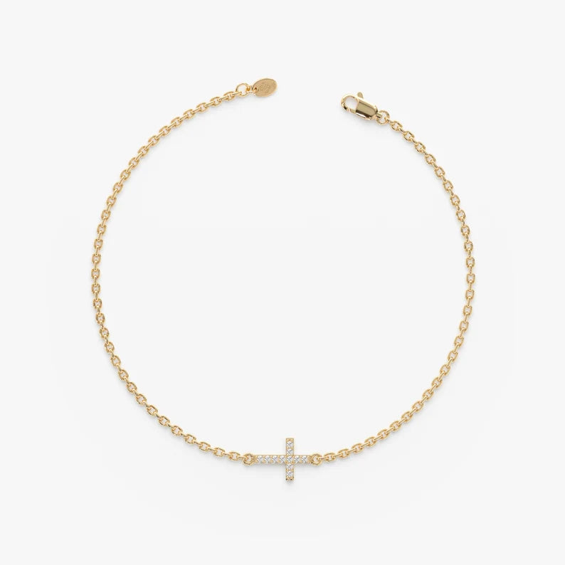 Cross bracelet in Loveness gift box
